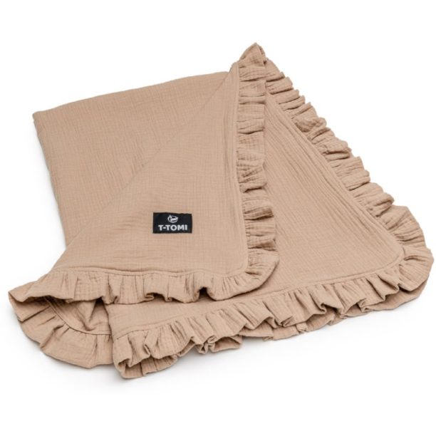 T-TOMI Muslin Blanket одеяло Beige 80 x 100 cm 1 бр.