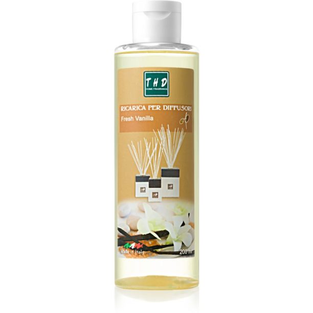 THD Ricarica Fresh Vanilla пълнител за арома дифузери 200 мл.