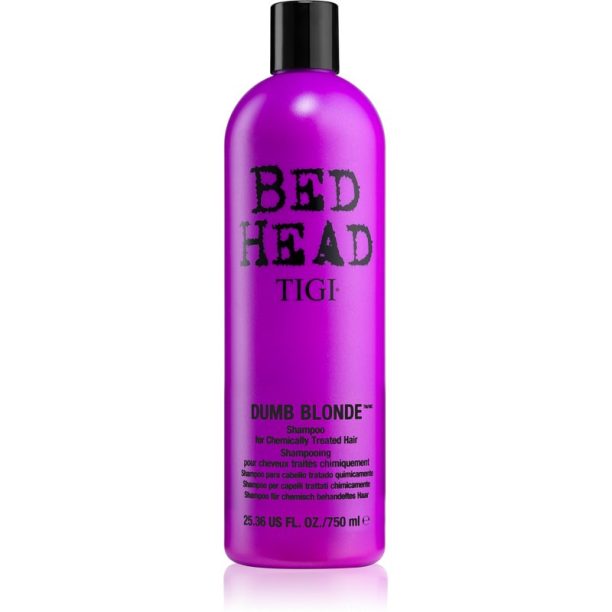 TIGI Bed Head Dumb Blonde шампоан  за химически третирана коса 750 мл.