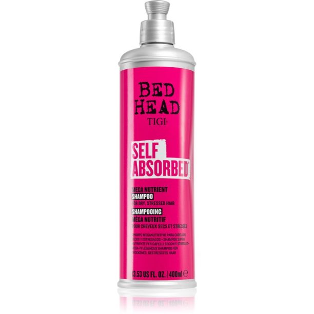 TIGI Bed Head Self absorbed подхранващ шампоан за суха и увредена коса 400 мл.