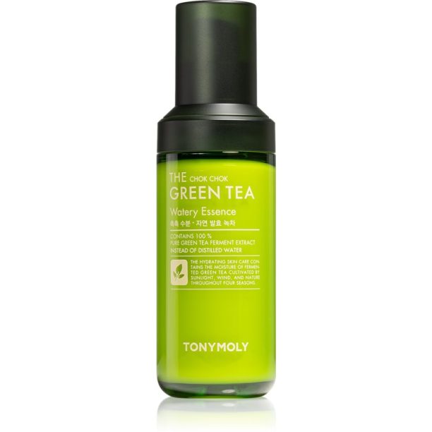 TONYMOLY The Chok Chok Green Tea хидратираща есенция с екстракт от зелен чай 55 мл.