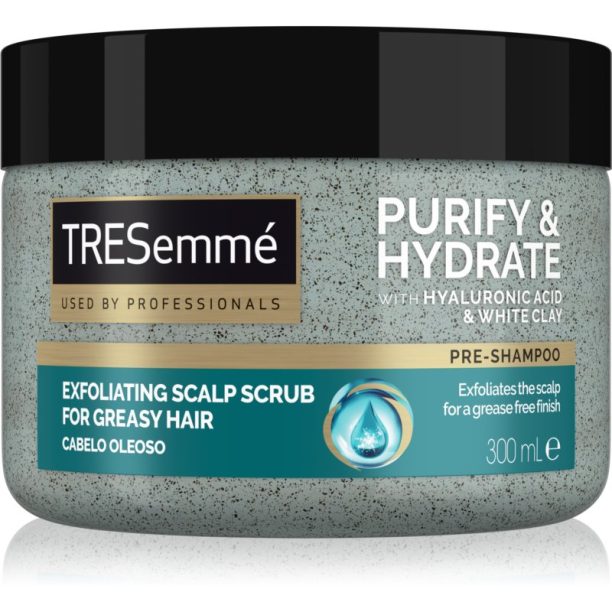 TRESemmé Purify & Hydrate почистващ пилинг за коса и скалп 300 мл. на ниска цена