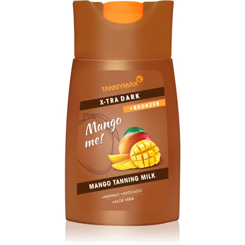 Tannymaxx Mango me X-tra Dark мляко за загар за солариум с бронзер 200 мл.