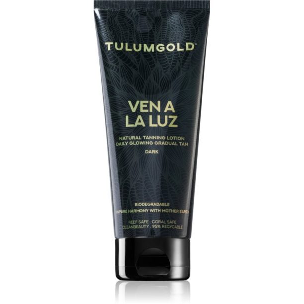 Tannymaxx Tulumgold Ven A La Luz Natural Tanning Lotion Dark крем за загар за солариум 200 мл.