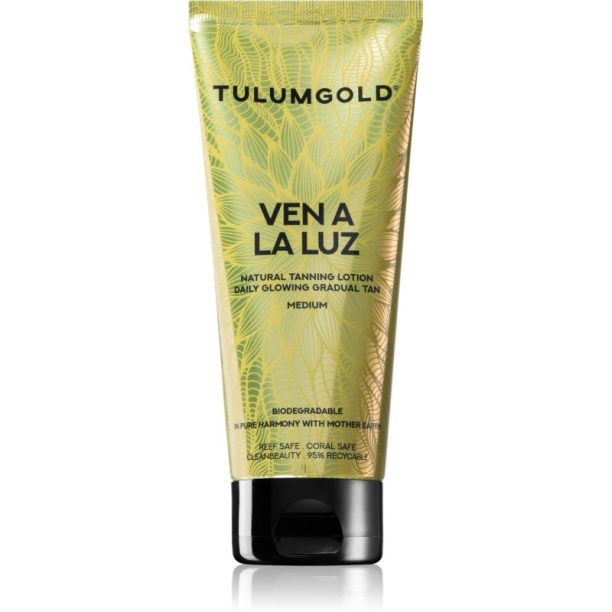 Tannymaxx Tulumgold Ven A La Luz Natural Tanning Lotion Medium крем за загар за солариум 200 мл.