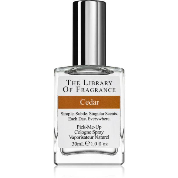 The Library of Fragrance Cedar одеколон за мъже 30 мл.