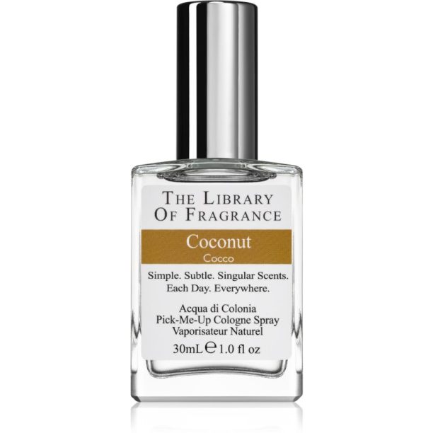 The Library of Fragrance Coconut одеколон за жени 30 мл.