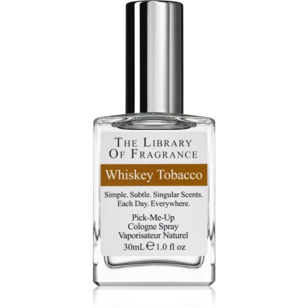 The Library of Fragrance Whiskey Tobacco одеколон за мъже 30 мл.