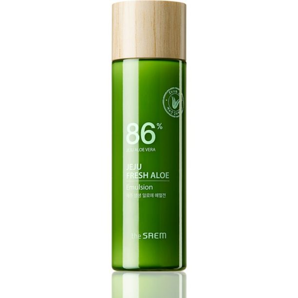 The Saem Jeju Fresh Aloe 86% хидратираща емулсия за лице 155 мл.