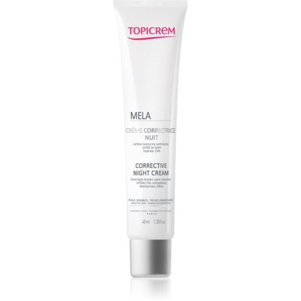 Topicrem MELA Corrective Night Cream нощен коригиращ крем против пигментни петна 40 мл.