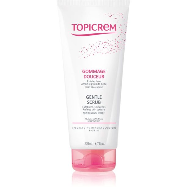 Topicrem UH BODY Gentle Scrub нежен пилинг за тяло за чувствителна кожа 200 мл.