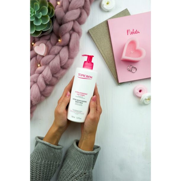 Topicrem UH BODY Ultra-Moisturizing Body Milk дълбоко хидратиращо мляко за тяло за суха и чувствителна кожа 500 мл. купи на топ цена