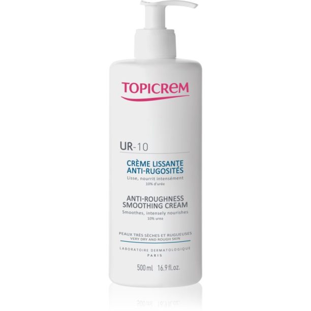 Topicrem UR-10 Anti-Roughness Smoothing Cream крем за тяло за много суха кожа 500 мл.