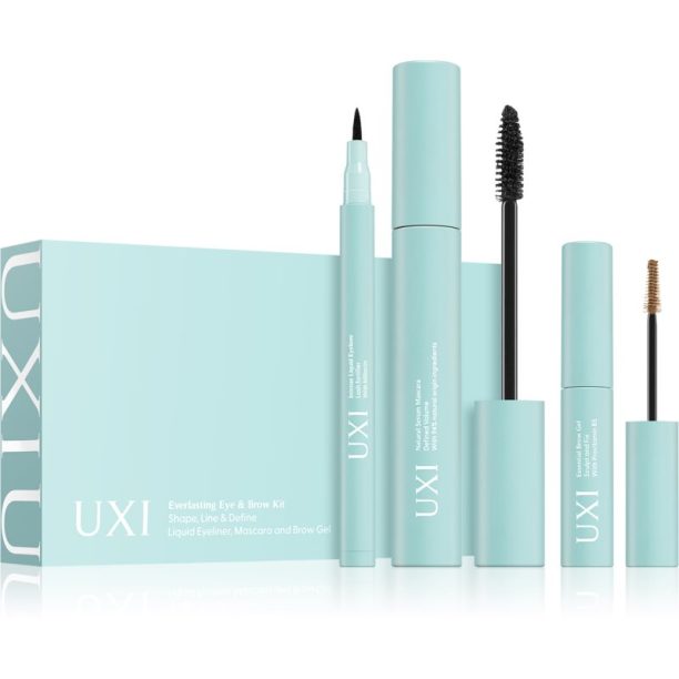 UXI BEAUTY Everlasting Eye & Brow Kit грим комплект Moccachino на ниска цена