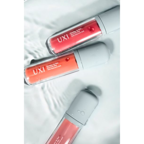 UXI BEAUTY Plumping Lip Gloss блясък за устни за по-голям обем с хиалуронова киселина Tres chic 5 мл. купи на топ цена