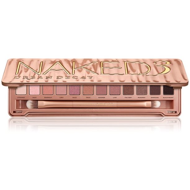 Urban Decay Naked3 палитра от сенки за очи с четка 12x1