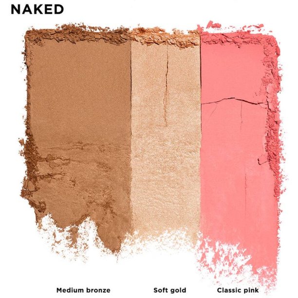 Urban Decay Stay Naked Threesome озаряваща и бронзираща палитра цвят Naked 9.3 гр. на ниска цена