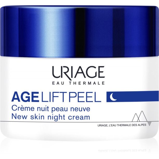 Uriage Age Protect New Skin Night Cream нощен крем против бръчки s AHA 50 мл.