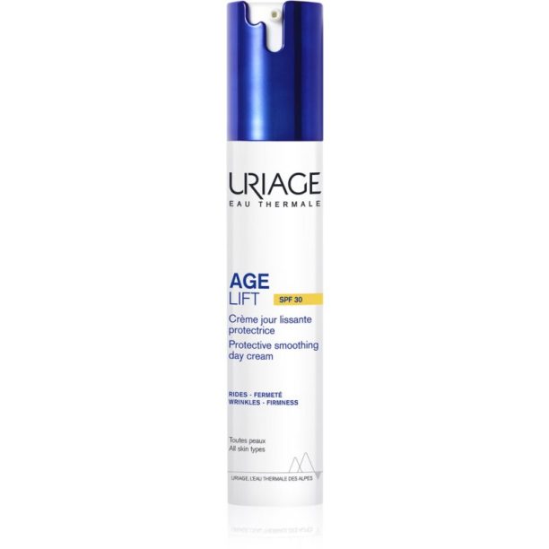 Uriage Age Protect Protective Smooting Day Cream SPF30 дневен защитен крем против бръчки и тъмни петна SPF 30 40 мл. на ниска цена