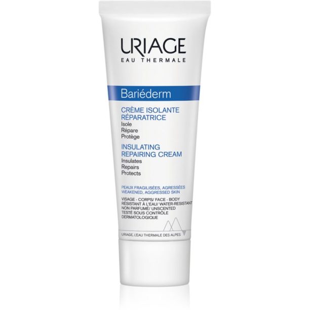 Uriage Bariéderm Insulating Repairing Cream регенериращ и защитен крем 75 мл.