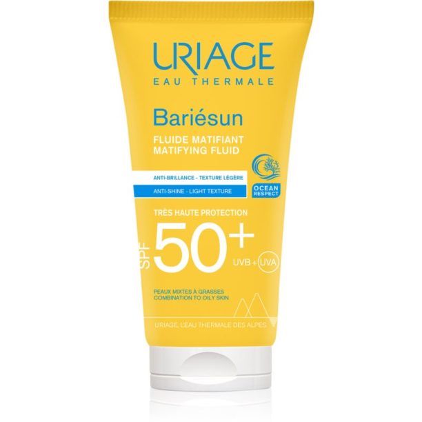 Uriage Bariésun Matifying Fluid SPF 50+ матиращ флуид с хидратиращ ефект SPF 50+ 50 мл.