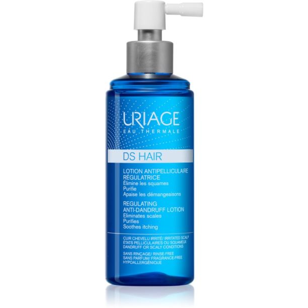 Uriage DS HAIR Regulating Anti-Dandruff Lotion успокояващ спрей за суха и сърбяща кожа на главата 100 мл.