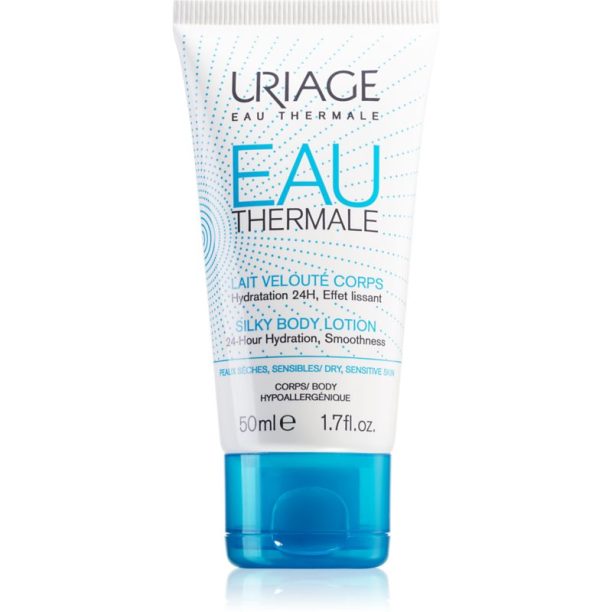 Uriage Eau Thermale Silky Body Lotion копринен лосион за тяло за суха и чувствителна кожа 50 мл.