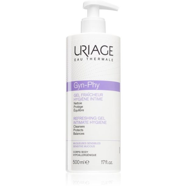 Uriage Gyn-Phy Refreshing Gel Intimate Hygiene освежаващ гел за интимна хигиена 500 мл.