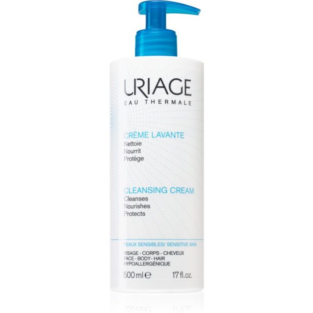 Uriage Hygiène Cleansing Cream подхранващ и почистващ крем за тяло и лице 500 мл. на ниска цена