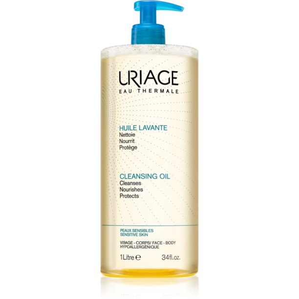 Uriage Hygiène Cleansing Oil почистващо олио за лице и тяло 1000 мл. на ниска цена