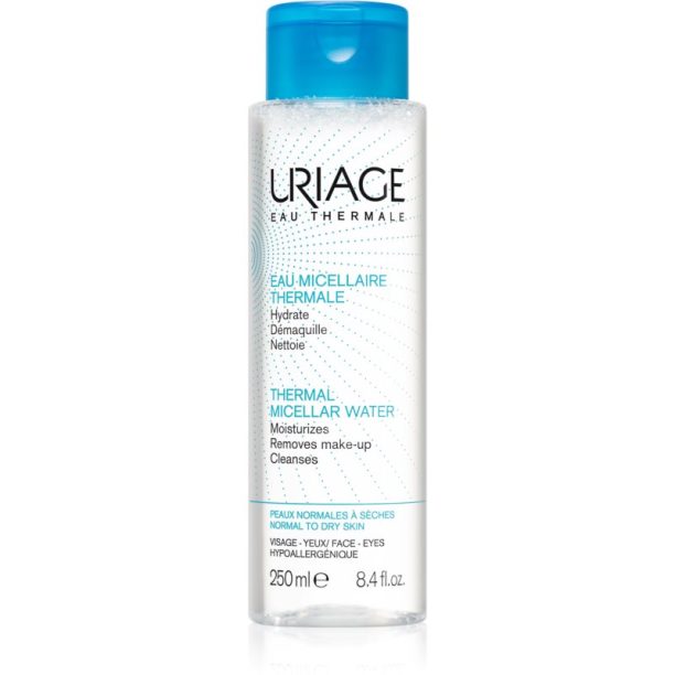 Uriage Hygiène Thermal Micellar Water - Normal to Dry Skin мицеларна почистваща вода за нормална към суха кожа 250 мл.