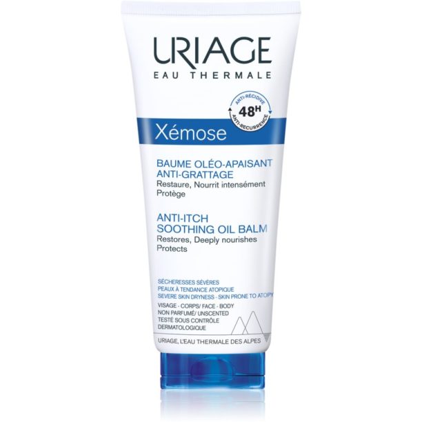 Uriage Xémose Anti-Itch Soothing Oil Balm успокояващ балсам за много суха кожа 200 мл.