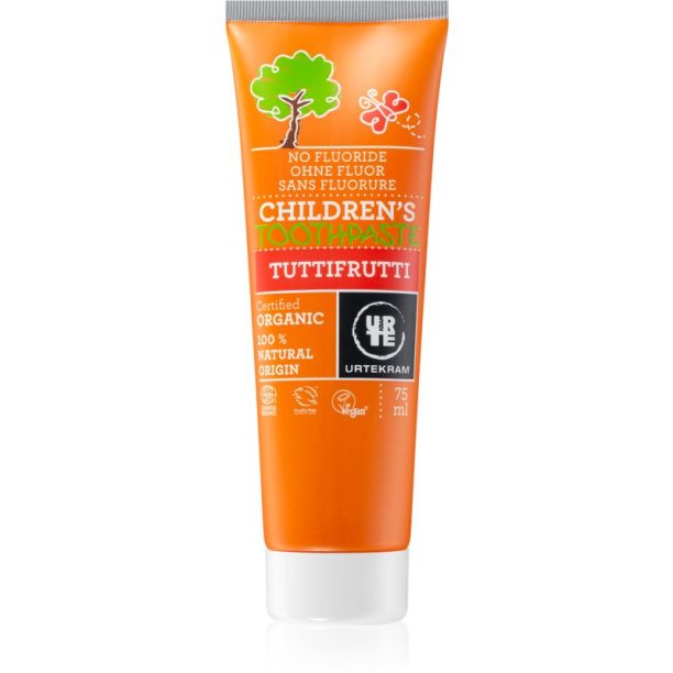 Urtekram Children's Toothpaste Tutti-Frutti детска паста за зъби 75 мл. на ниска цена