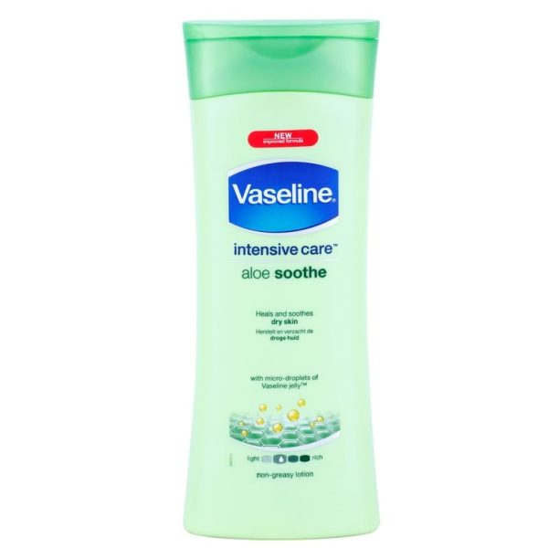 Vaseline Aloe Soothe хидратиращо мляко за тяло с алое вера 400 мл.