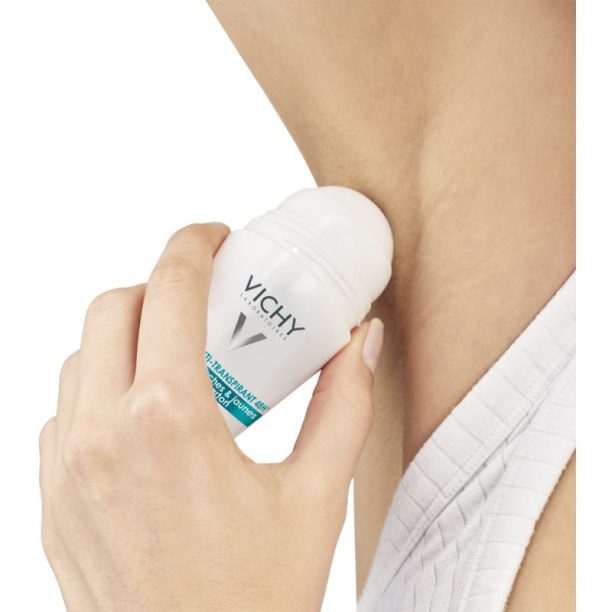 Vichy Deodorant 48h рол- он против изпотяване срещу бели и жълти петна 50 мл. купи на топ цена