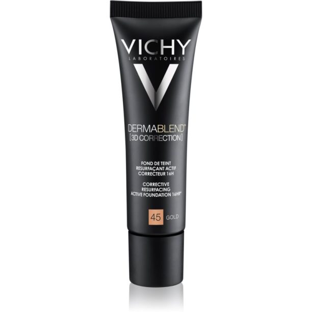 Vichy Dermablend 3D Correction коригиращ изглаждащ фон фьо тен SPF 25 цвят 45 Gold  30 мл. на ниска цена