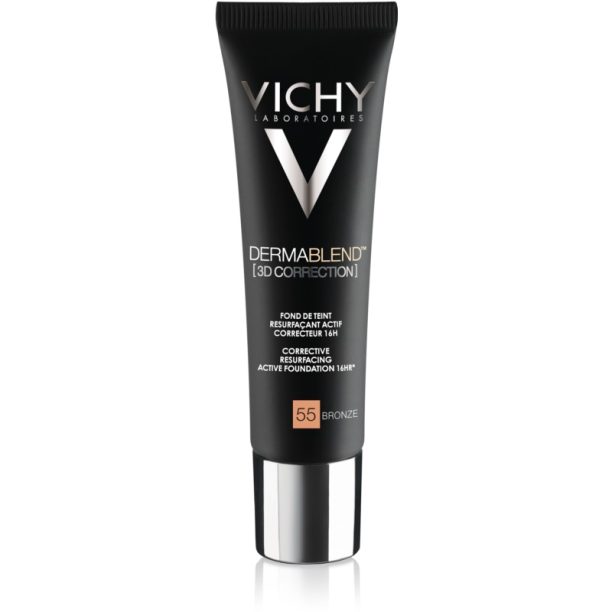 Vichy Dermablend 3D Correction коригиращ изглаждащ фон фьо тен SPF 25 цвят 55 Bronze  30 мл. на ниска цена