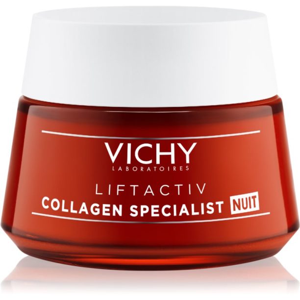 Vichy Liftactiv Collagen Specialist стягащ нощен крем против бръчки 50 мл.