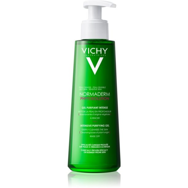 Vichy Normaderm Phytosolution дълбоко почистващ гел против несъвършенствата на акнозна кожа 400 мл. на ниска цена