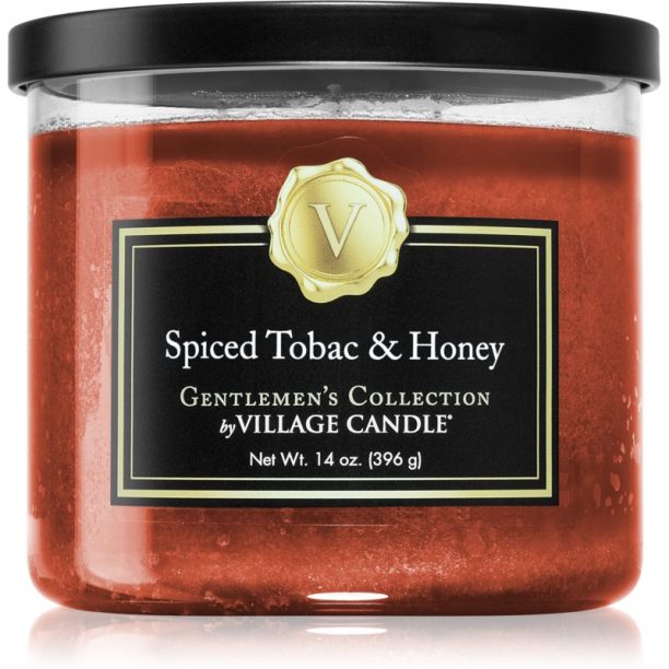 Village Candle Gentlemen's Collection Spiced Tobac & Honey ароматна свещ 396 гр.