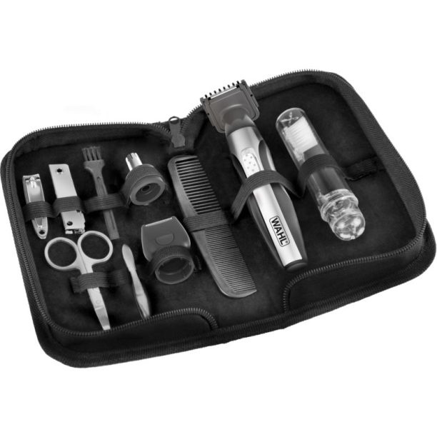 Wahl Deluxe Travel Kit комплект за подстригване на брада и косми по тялото на път на ниска цена