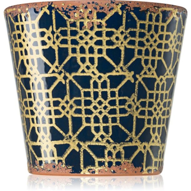 Wax Design Lattice Midnight Blue Spa Water ароматна свещ 14x12