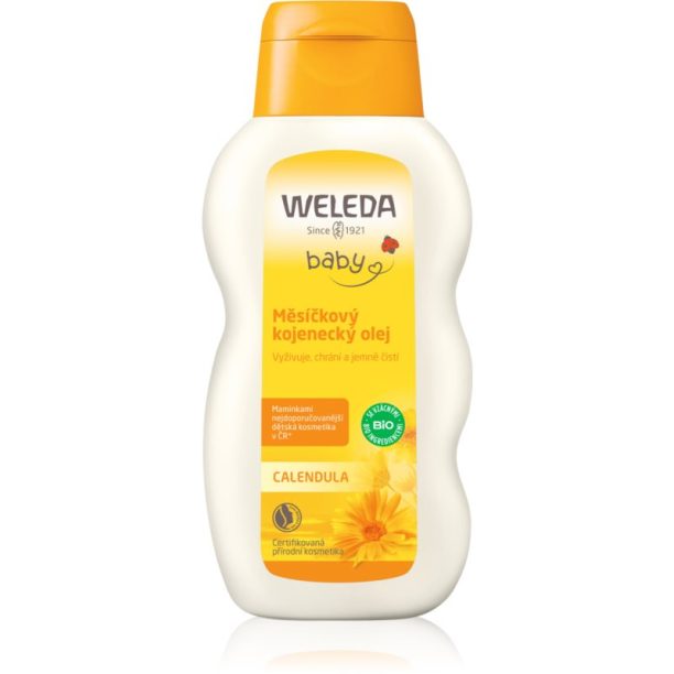 Weleda Baby and Child бебешко олио с невен без парфюм 200 мл.