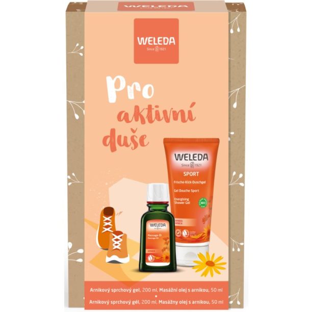 Weleda Set pro Aktivní Duše душ гел