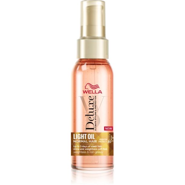 Wella Deluxe Light Oil подхранващо масло за коса 100 мл.