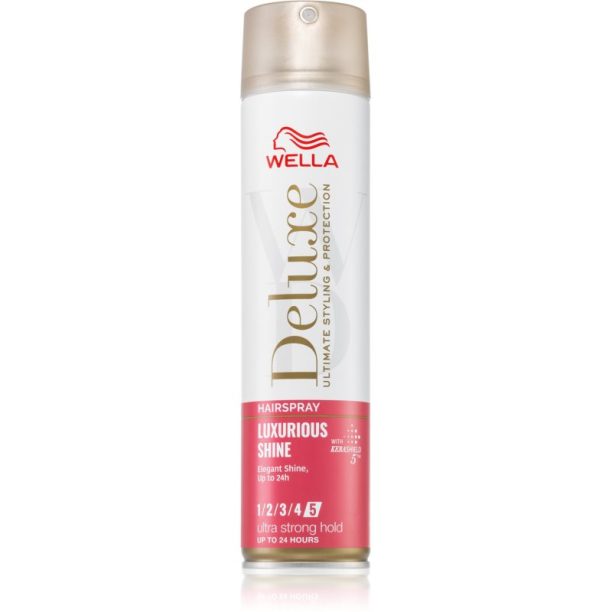 Wella Deluxe Luxurious Shine лак за коса за блясък 250 мл.