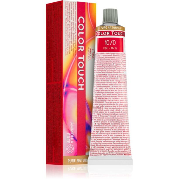 Wella Professionals Color Touch Pure Naturals боя за коса цвят 10/0  60 мл. на ниска цена