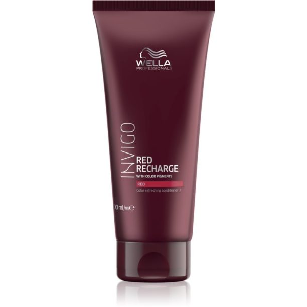 Wella Professionals Invigo Red Recharge балсам за съживяване на коса с червени тонове цвят Red 200 мл.