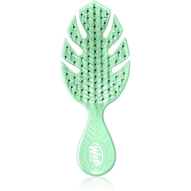 Wet Brush Go Green Mini Четка за коса Green