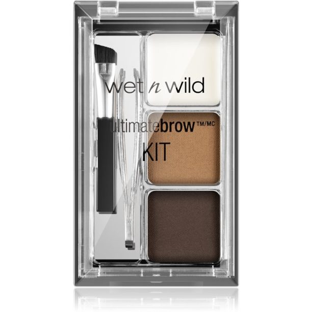 Wet n Wild Ultimate Brow сет за перфектни вежди цвят Ash Brown 2